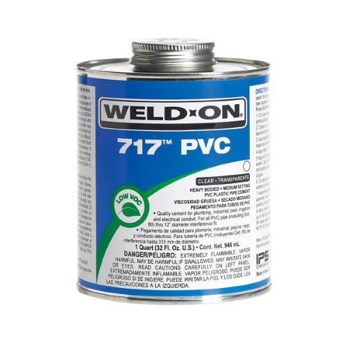 PEGAMENTO 717 PVC DE 1 LITRO 71701L WELD-ON