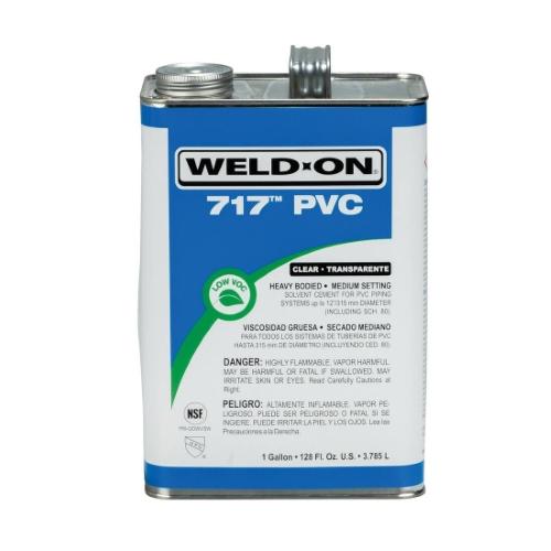 PEGAMENTO 717 PVC DE GALON 71701G WELD-ON