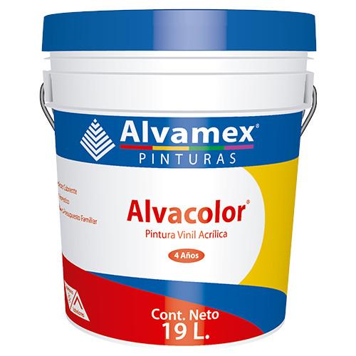 PINTURA VINILICA ALVACOLOR BLANCA 19LT
