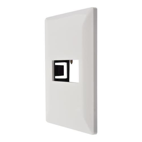 PLACA DE 1 VENTANA BLANCO ALPHA ESTEVEZ