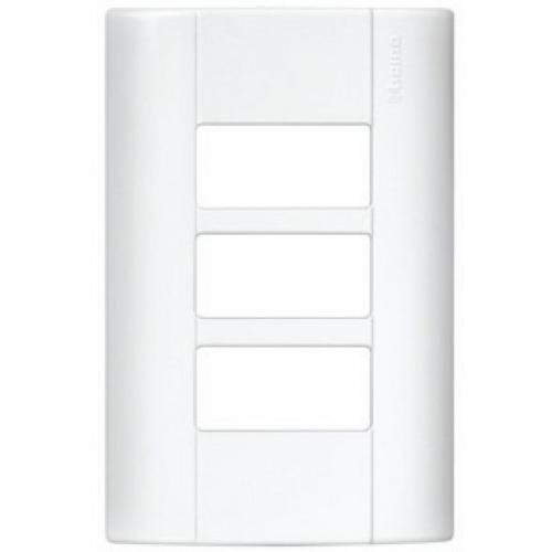 PLACA DE 3 VENTANAS BLANCA MODUS BTICINO Ultimos productos
