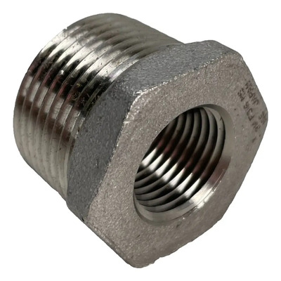 REDUCCION BUSHING ACERO ROSCABLE 2 X 1/2  CEDULA 80 3000LBS