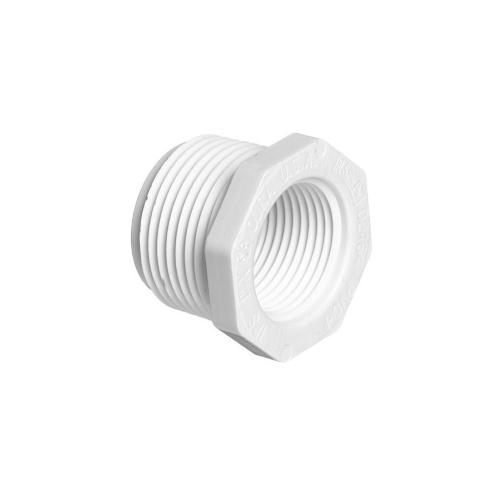 REDUCCION BUSHING PVC 1/2" X 1/4" ROSCA MACHO - ROSCA HEMBRA CEDULA 40