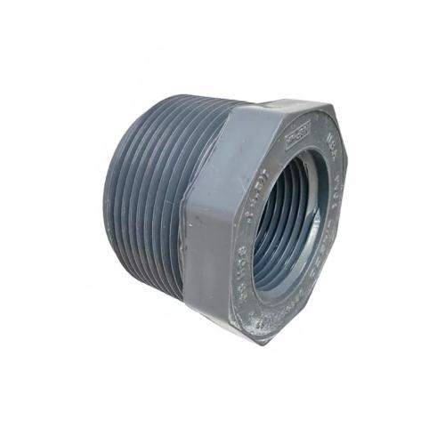 REDUCCION BUSHING PVC 1/2" X 1/4" ROSCA MACHO-ROSCA HEMBRA CEDULA 80