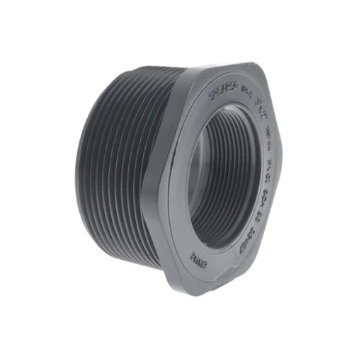 REDUCCION BUSHING DE 4" X 3" ROSCA MACHO / ROSCA HEMBRA PVC CEDULA 80