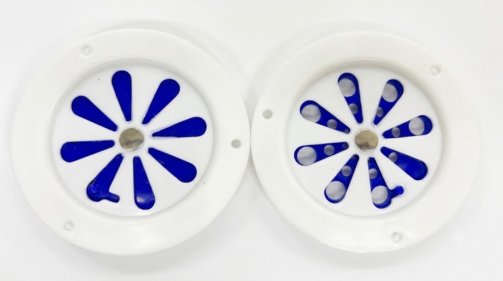 REJILLA FLOR PLASTICO ATORNILLADA