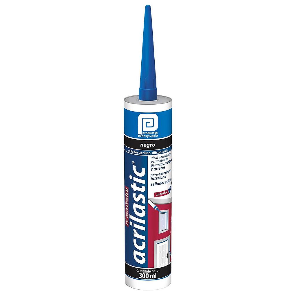 SELLADOR ACRILASTIC NEGRO 300ML PENNSYLVANIA PP-16