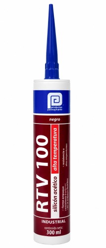 SILICON ALTA TEMPERATURA NEGRO 300ML PENNSYLVANIA PP-08280