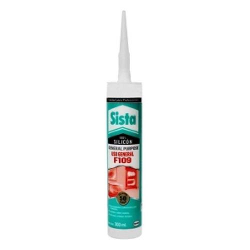 SILICON TRANSPARENTE USO GENERAL F109 SISTA 300 ml