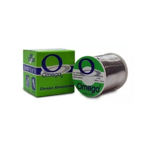 SOLDADURA 1/2 - 1/2  DE 450 g VERDE OMEGA