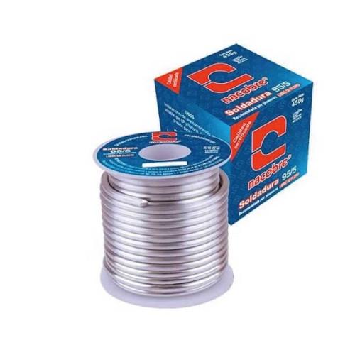 SOLDADURA DE 95 / 5 ROLLO DE 450 g NACOBRE