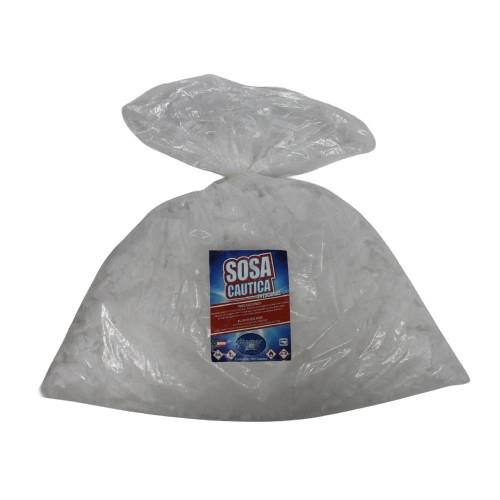 SOSA CAUSTICA AL 100% 1 KILO