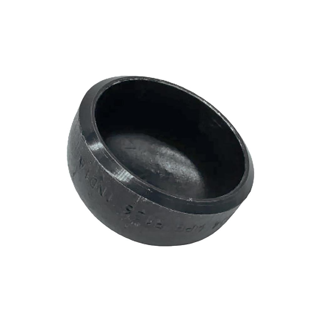 TAPON CAPA DE ACERO SOLDABLE DE 4" CEDULA 40