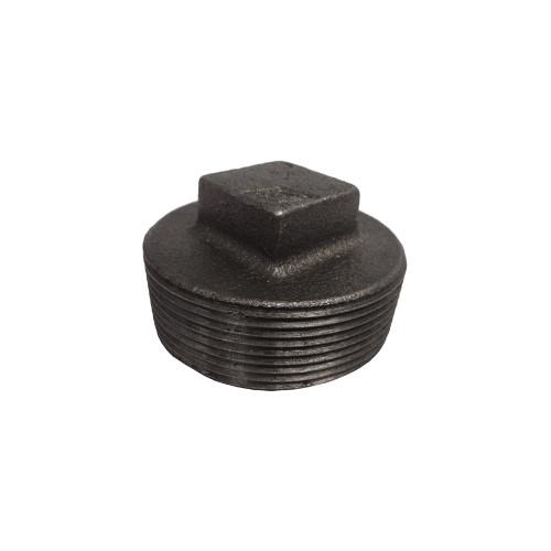 TAPON MACHO FO.NEGRO ROSCABLE 1/2 CEDULA 40