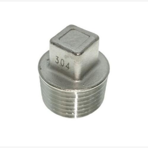 TAPON MACHO ROSCABLE ACERO INOXIDABLE 3/4 T-304L