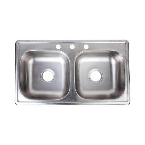TARJA DOBLE S/ESCURIDOR ACE INOX 84X48CM EMPOTRAR
