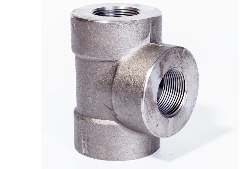 TEE ACERO ROSCABLE 21/2 CEDULA 80 3000 LBS