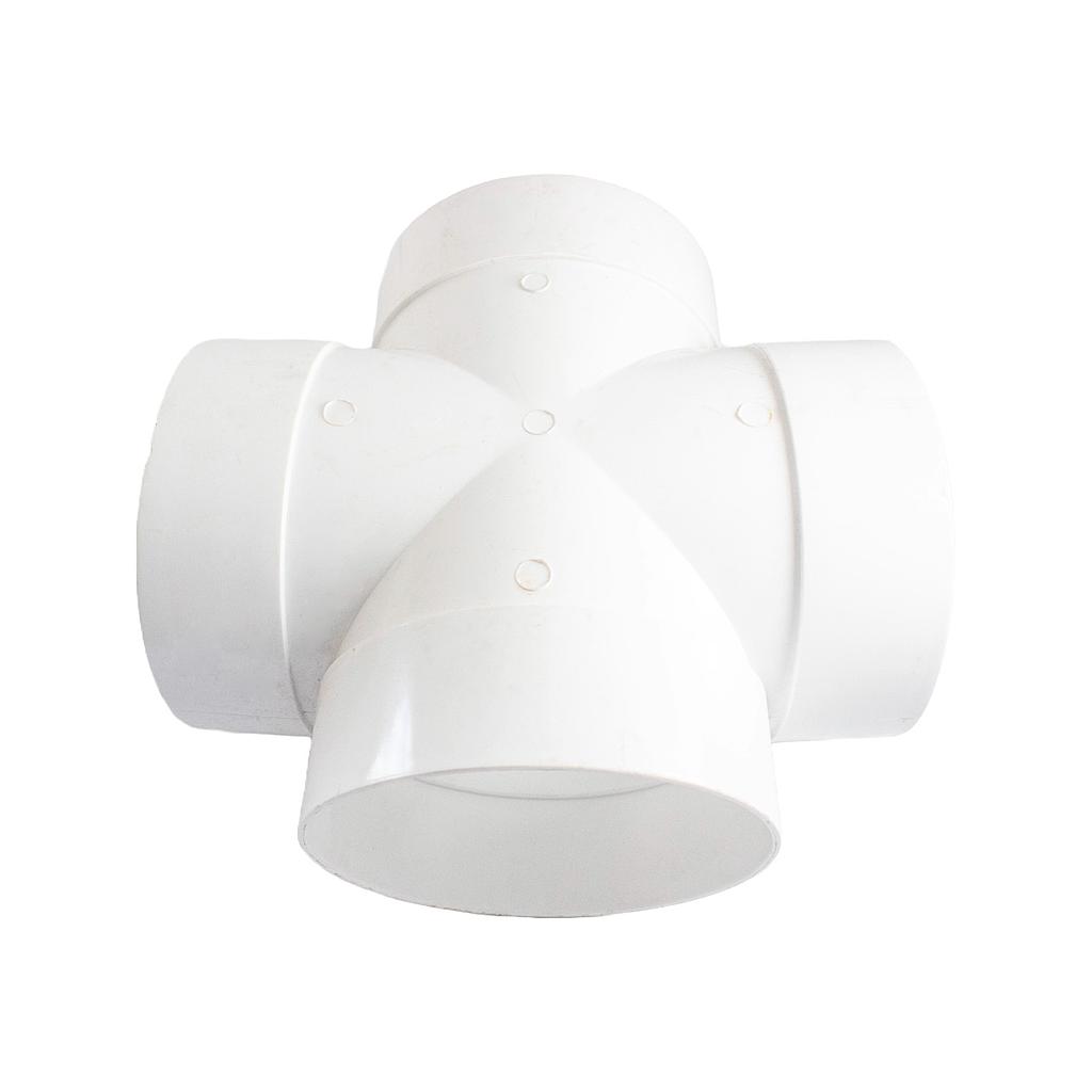 TEE SANIT DOBLE 4 X 4 CEMENTAR