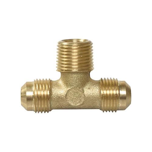 TEE TERMINAL DE 3/8" X 3/8" BRONCE