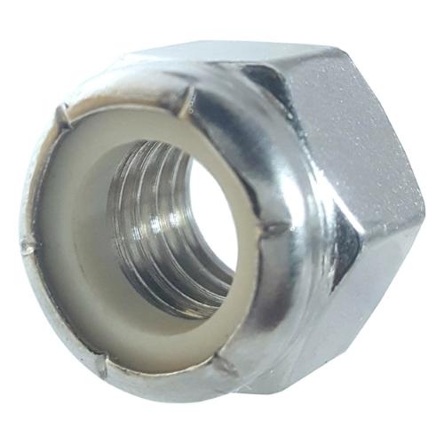 TUERCA INSERCION DE NYLON SEGURIDAD 1/4