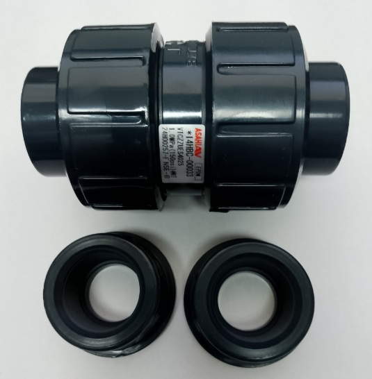 VAL CHECK UNION DO 2 PVC C-80 ASAHI