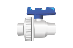 VALVULA UNION SENCILLA CEMENTAR 3/4 LD PVC CEDULA 40