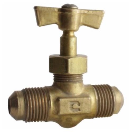 VALVULA AGUJA 3/8 X3/8FLER-FLER F-VAFF NACOBRE