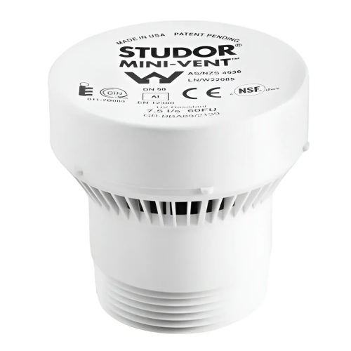 VALVULA DE ADMISION DE AIRE STUDOR MINIVENT DE 1-1/2" A 2" COFLEX
