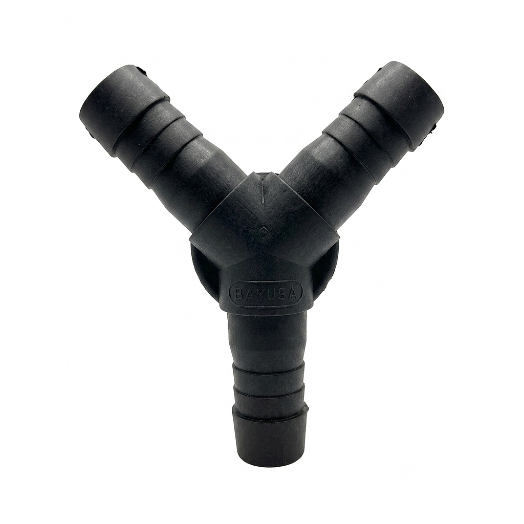 YEE DE INSERCION DE 3/8 PLASTICO 0554