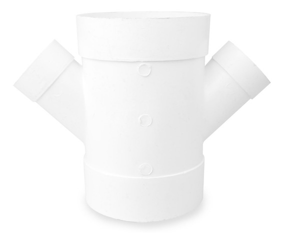 YEE SANITARIO DOBLE 4" X 2" CEMENTAR