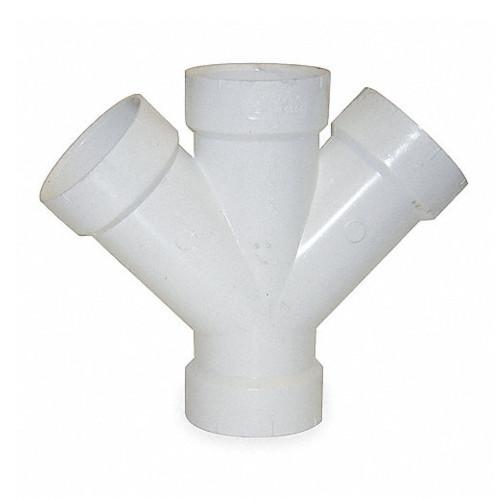 YEE SANITARIO DOBLE 4" X 4" CEMENTAR