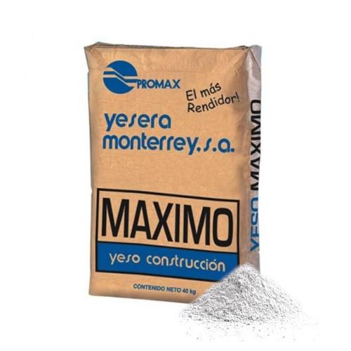 YESO MAXIMO POR kg