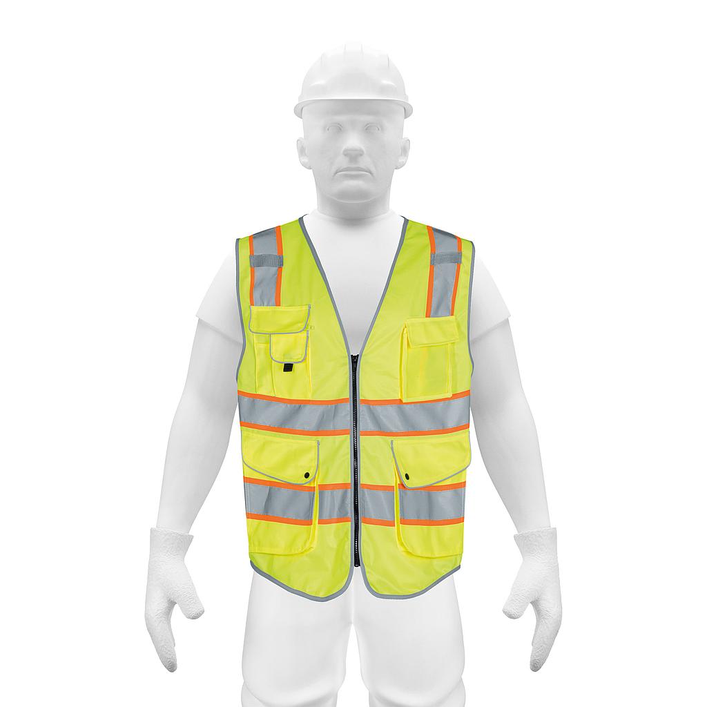 CHALECO DE SEGURIDAD DE ALTA VISIBILIDAD VERDE G EXPERT TRUPER