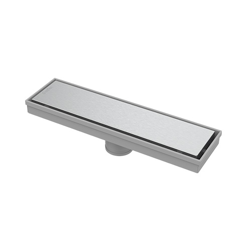 COLADERA LINEAL 2 EN 1 DE 30 CM ACERO INOXIDABLE. COFLEX