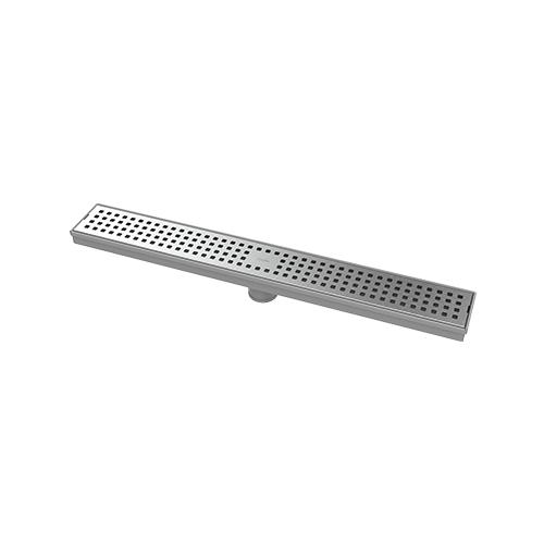 COLADERA LINEAL RESIDENCIAL DE ACERO INOXIDABLE 60 cm PARA TUBO DE 2" COFLEX