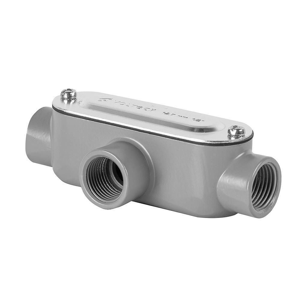 CONDULET 1/2 CONEXION TIPO T  VOLTECK