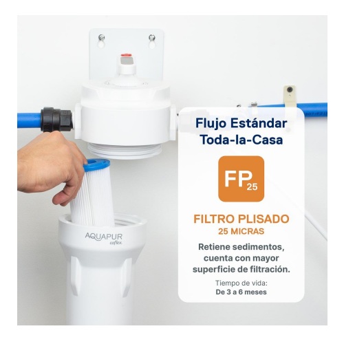 FILTRO TODA LA CASA FLUJO ESTANDAR (Bajo Flujo 25 MICRAS)   COFLEX