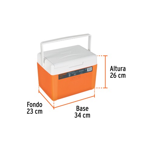 HIELERA DE 9.4 LT, TRUPER