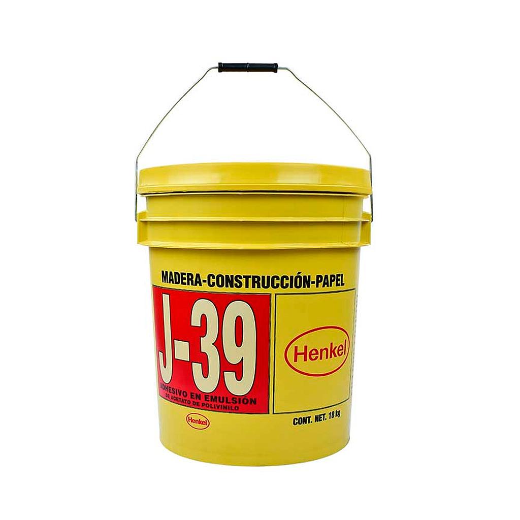 J-39 ADHESIVO DE ACETATO DE POLIVINILO 18 KG