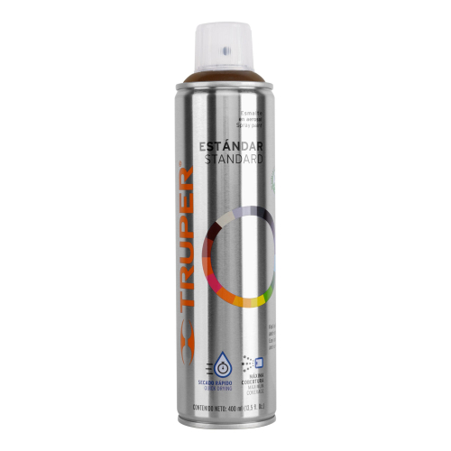 PINTURA AEROSOL CAFE ANODIZADO BOTE ESBELTO 400 ml TRUPER