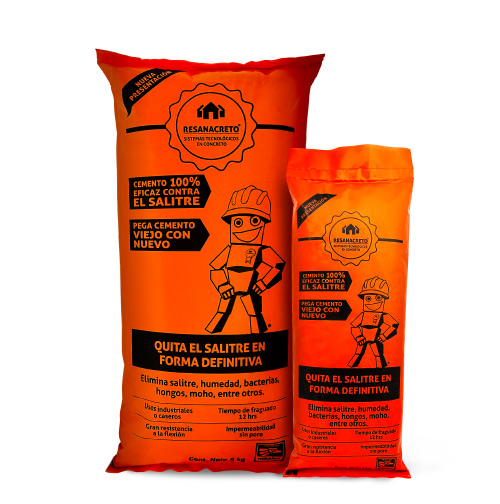 RESANACRETO QUITA SALITRE DE 1 kg (NARANJA)