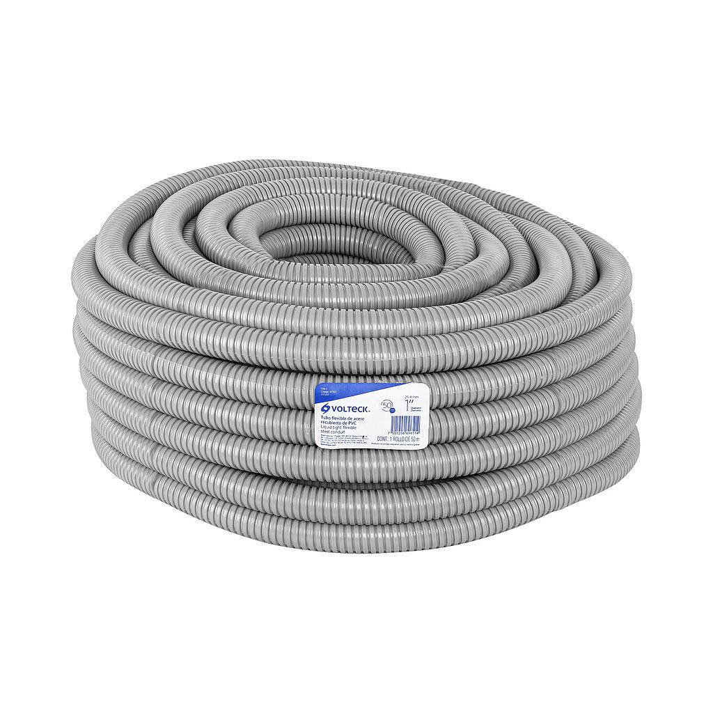 ROLLO DE 50 M DE TUBO FLEXIBLE LIQUID TIGHT DE 1  VOLTECK