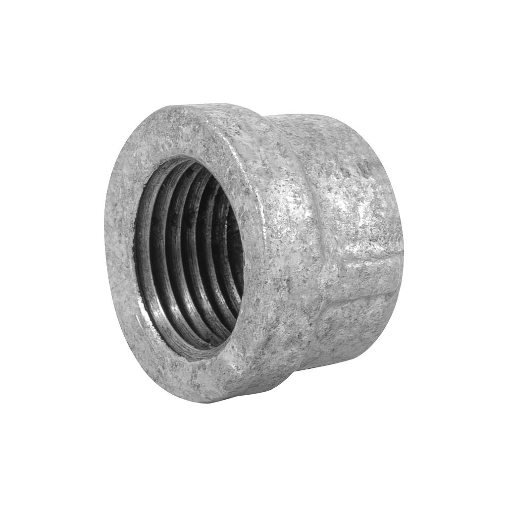 TAPON HEMBRA DE 3/4" DE ACERO GALVANIZADO FOSET