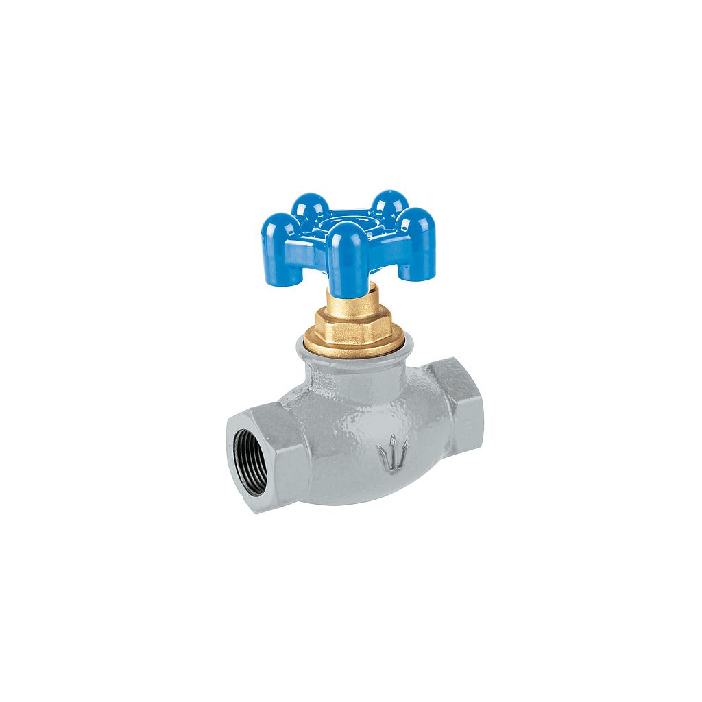 VALVULA GLOBO DE HIERRO PARA GAS LP DE 3/4" FOSET