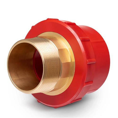 ADAP MACHO 11/2(50MM) TUERCA HEX. 11/2NPT  CONTRAINCENDIOS 281161