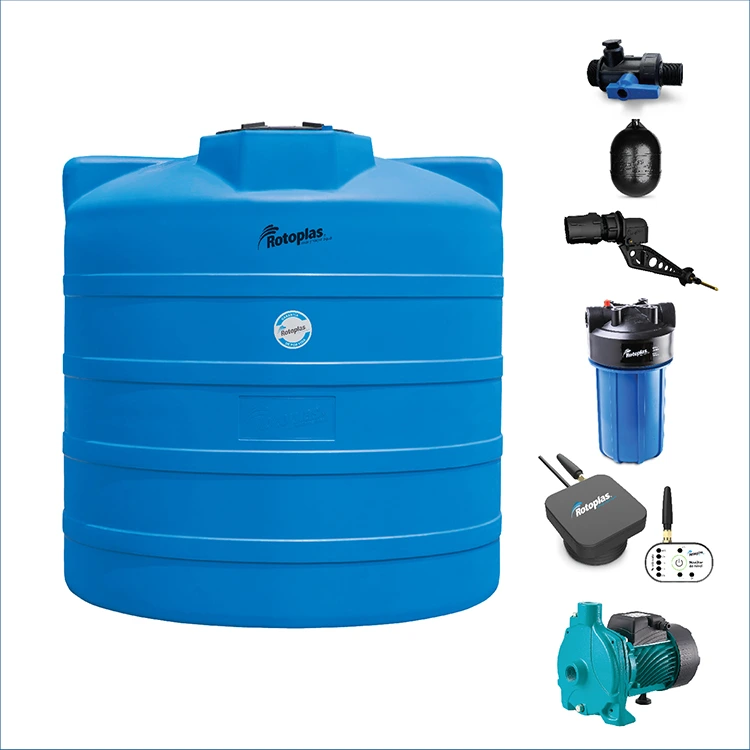 CISTERNA DE 10,000 LTS EQUIPADA C/SMART  ROTOPLAS