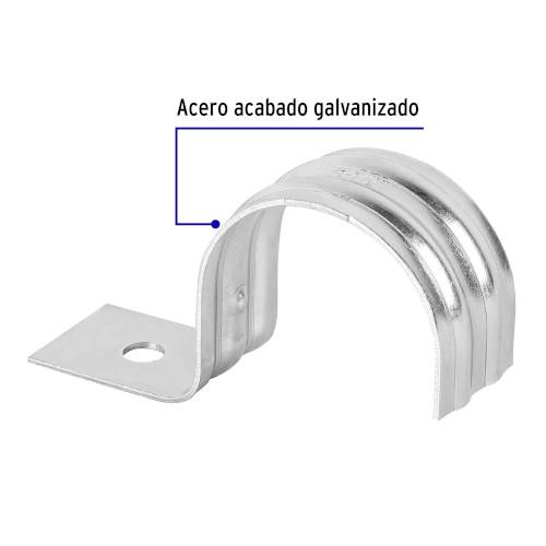ABRAZADERA TIPO UÑA 11/2 B/5 PZ VOLTECH