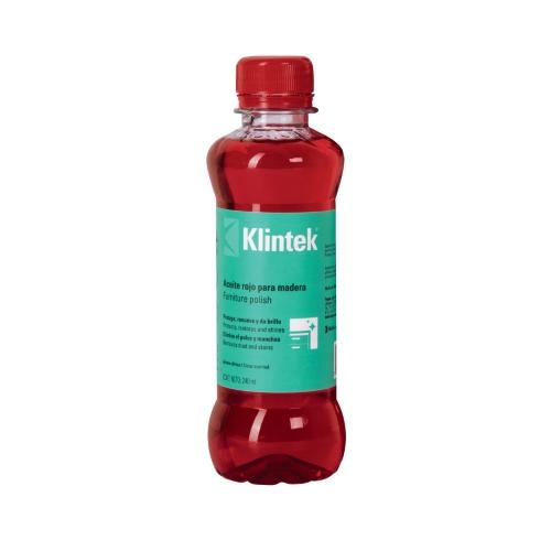 ACEITE ROJO PARA MUEBLES 240 ML KLINTEK