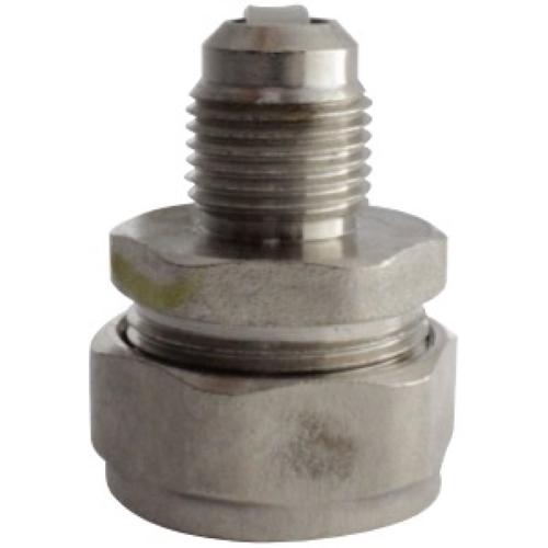 ADAPTADOR FLARE PARA TUBO PE-AL-PE DE 3/8" TUERCA COMPRESION X 3/8" FLARE COFLEX