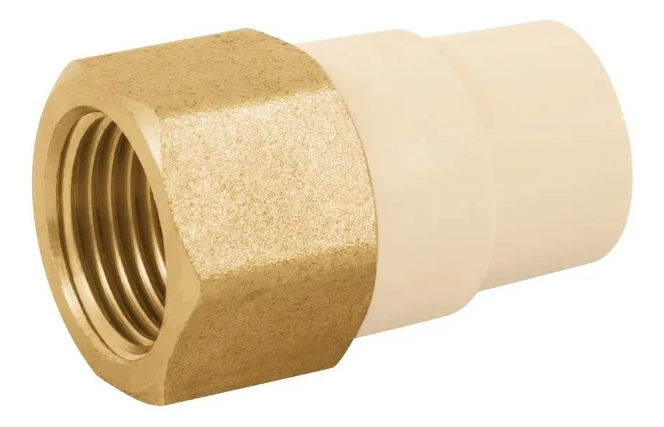 ADAPTADOR HEMBRA CPVC CON INSERCION DE METAL 11/2 Plg CTS